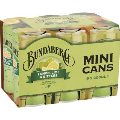 bundaberg lemon, lime & bitters 