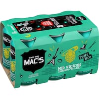 mac's mid vicious craft beer pale ale low alcohol Cans