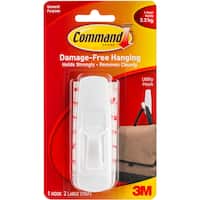 3m Command Hooks & Hangers Large Adhesive Hooks