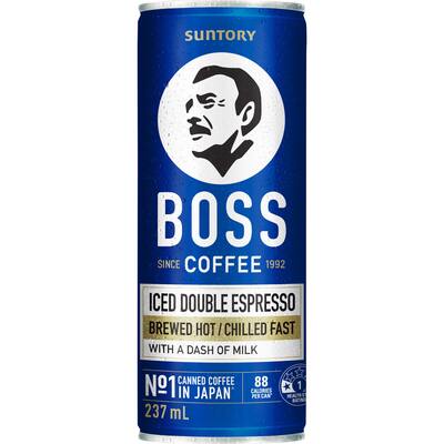 boss iced coffee double espresso