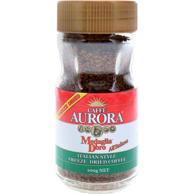 aurora instant coffee italian style freeze dried