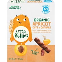 Little Bellies Organic Apricot Date & Oat Bars 12+ Months