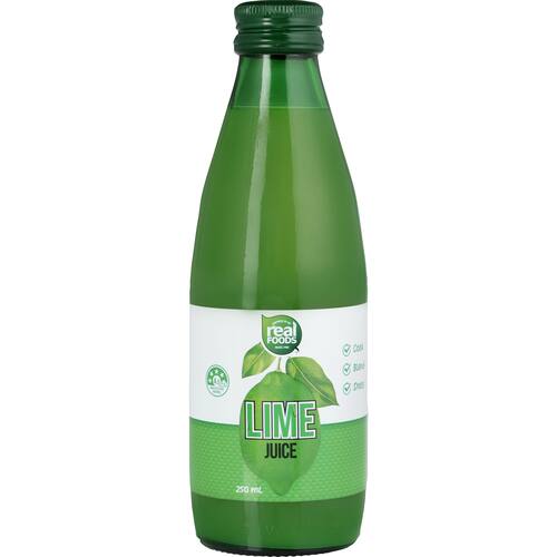 Real Foods Lime Juice Zesty