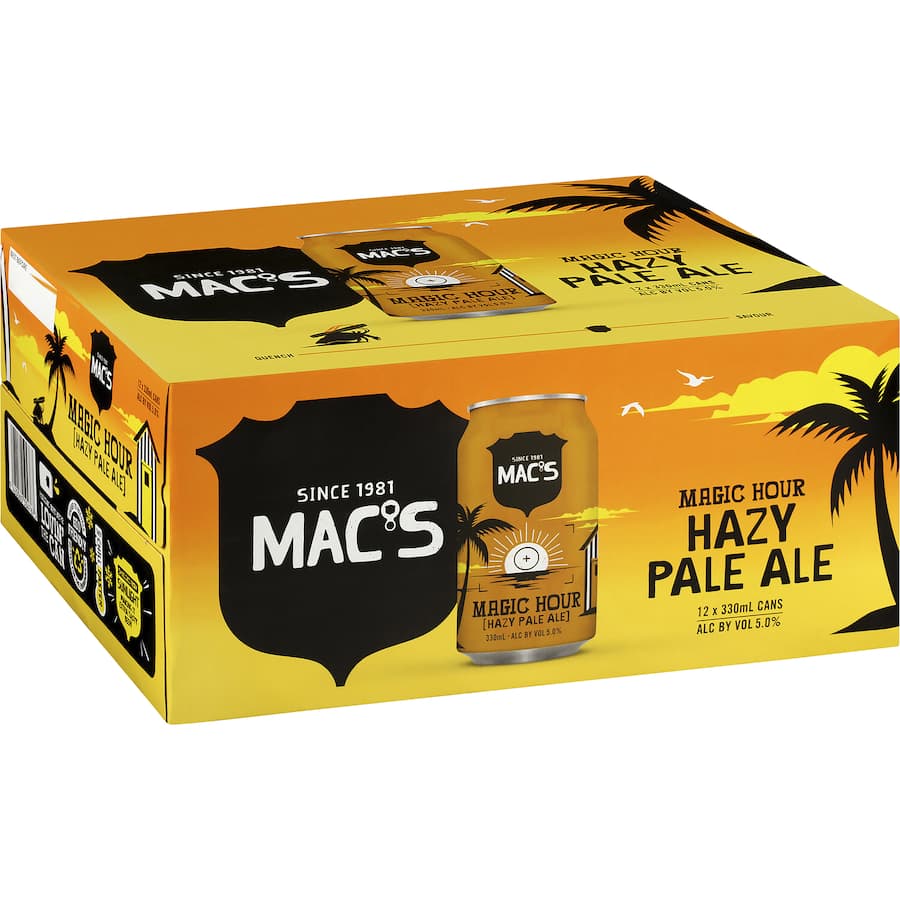 Mac's Magic Hour Craft Beer Hazy Pale Ale