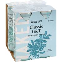 naked life alcohol free cocktail gin & tonic