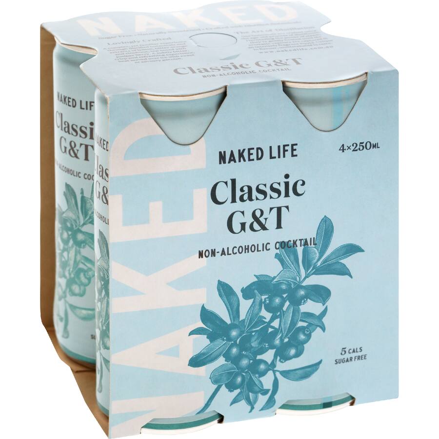 Naked Life Cocktail Gin & Tonic Non Alcoholic