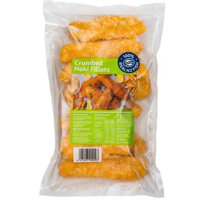 independent crumbed hoki fillets 