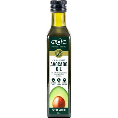the grove gourmet avocado oil extra virgin cold pressed