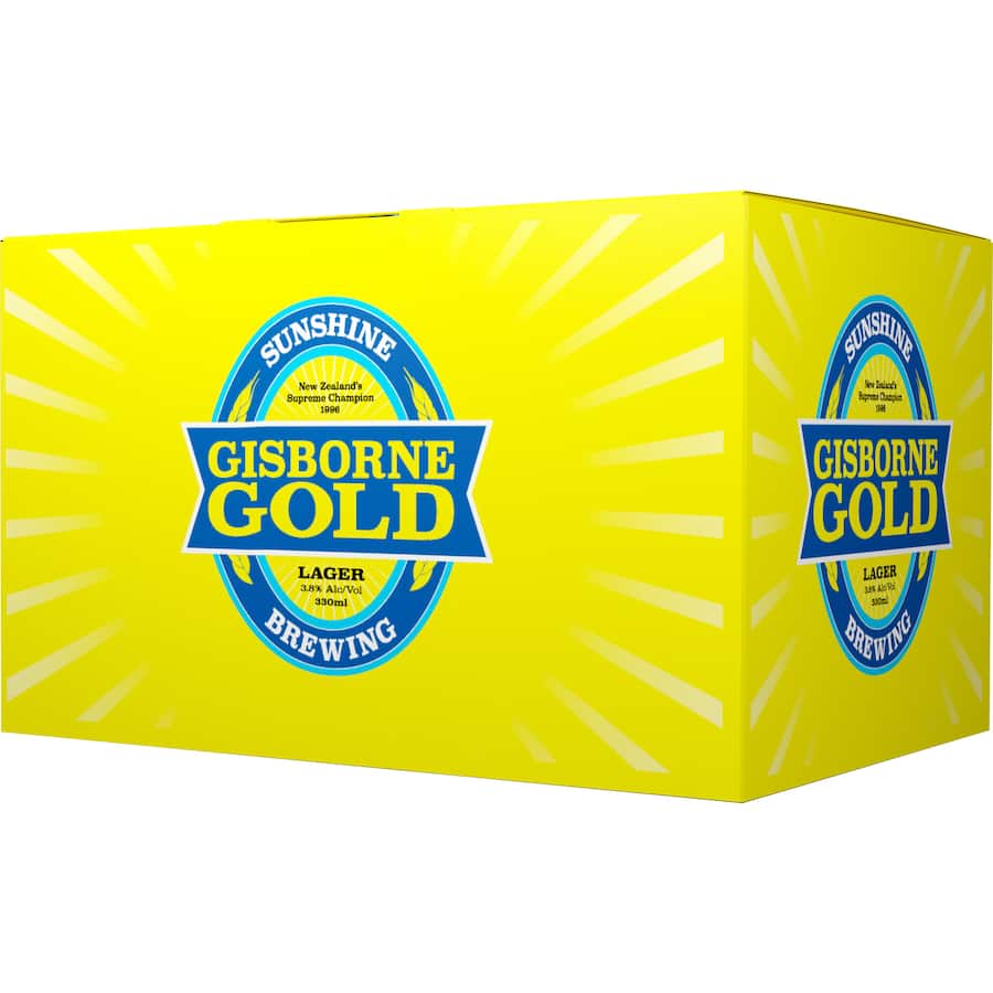 Gisborne Gold Craft Beer Lager