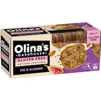 Olina's Gluten Free Crackers Fig & Almond