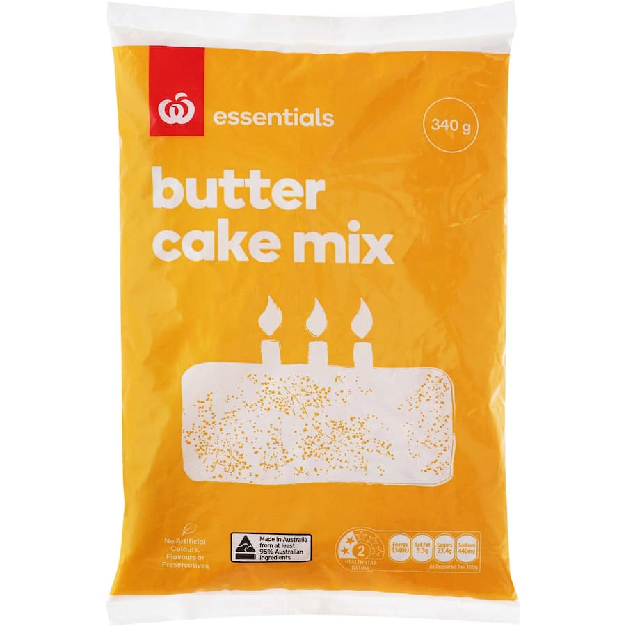 Essentials Cake Mix Butter Cake