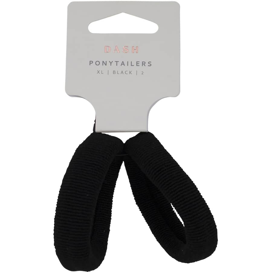 Dash Ponytailers Extra Large Black