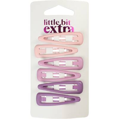 little bit extra clips one touch pastel