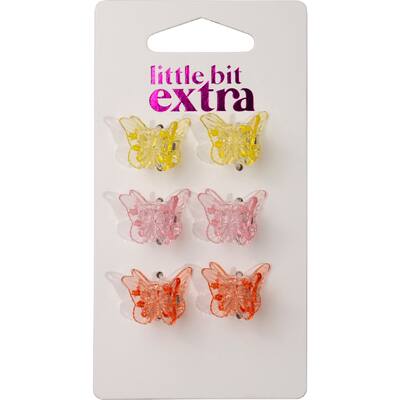 little bit extra clips butterfly