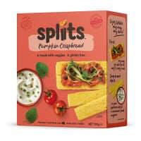 Spliits Crackers Pumpkin Crispbread Veggie