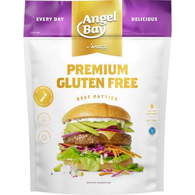 angel bay burger patties gourmet beef gluten free