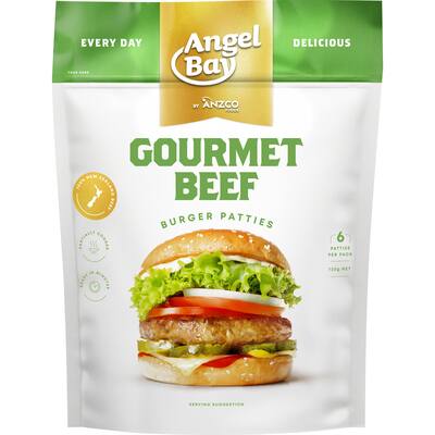 angel bay burger patties beef