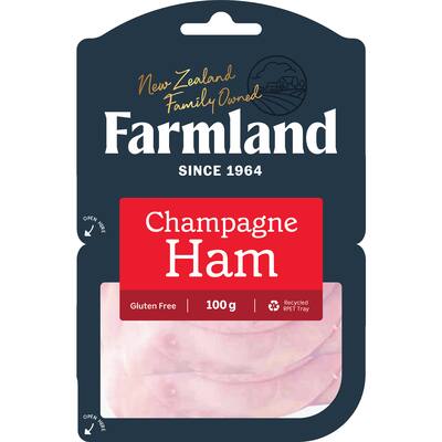 farmland champagne ham shaved