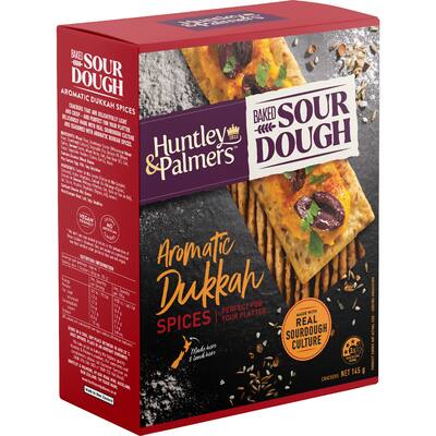 huntley & palmers crackers sourdough dukkah