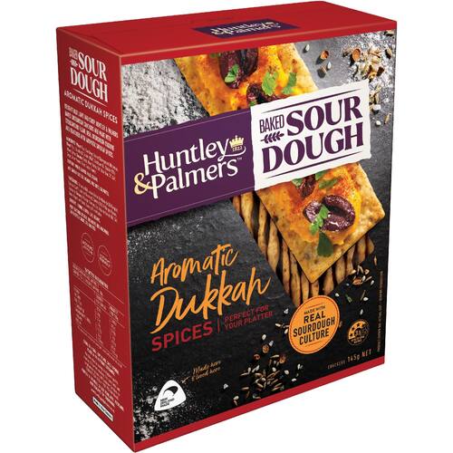 Huntley & Palmers Crackers Sourdough Dukkah