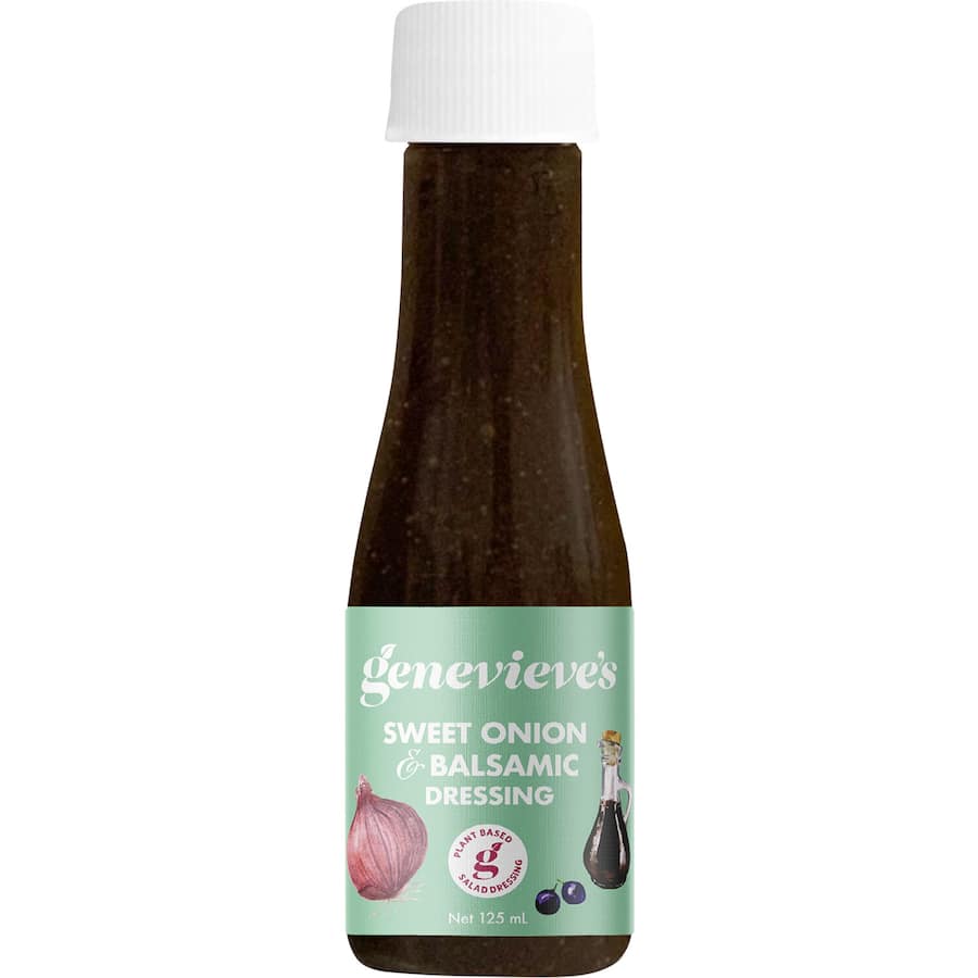 Genevieves Balsamic Dressing Sweet Onion