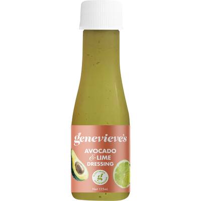 genevieves salad dressing avocado & lime
