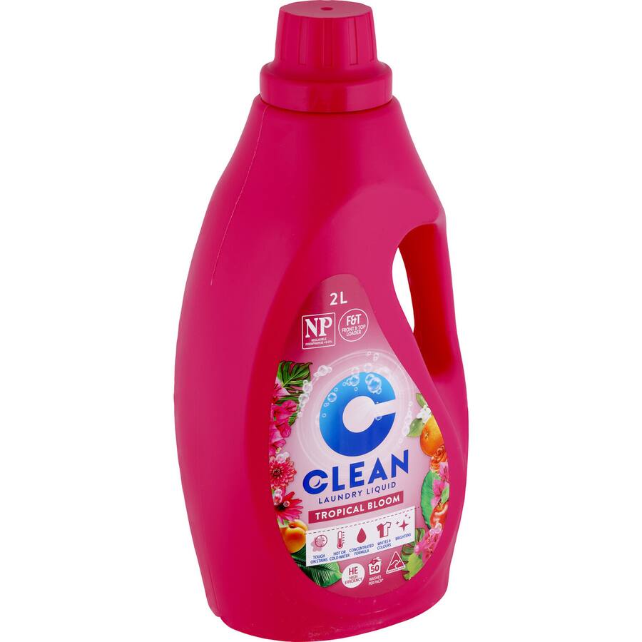 Clean Laundry Liquid Tropical Bloom