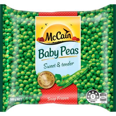 mccain frozen baby peas 