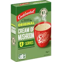 Continental Original Cream Of Mushroom Cup a Soup