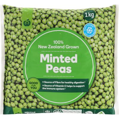 woolworths frozen minted peas 