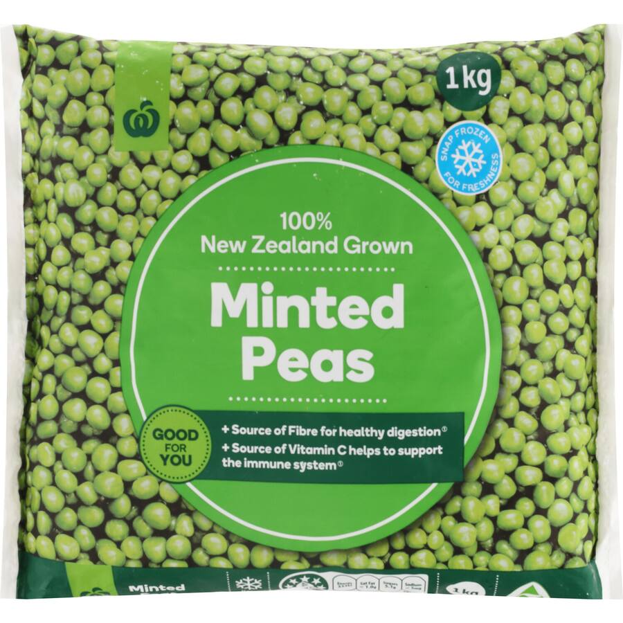 Woolworths Frozen Minted Peas