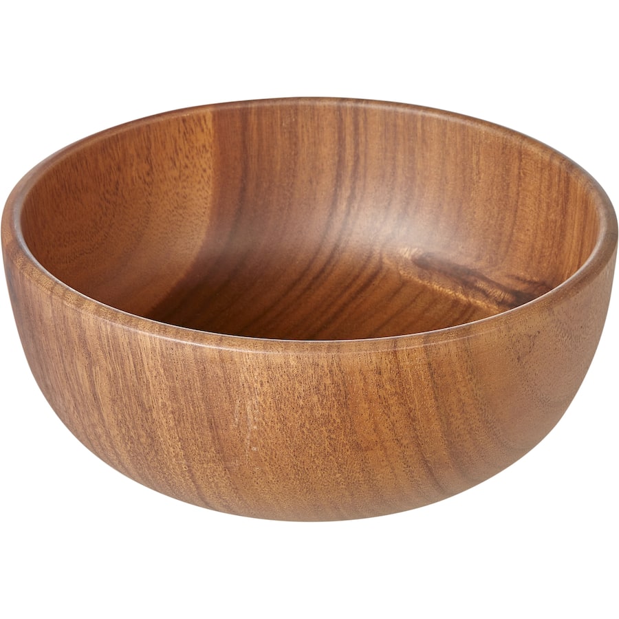 Acacia Wood Bowl Large