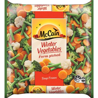 mccain frozen mixed vegetables winter mix