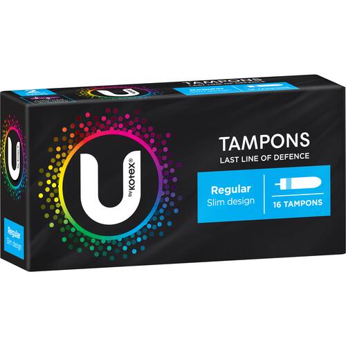 U By Kotex Tampons Regular