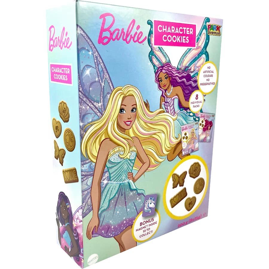 Barbie Cookies Character Box