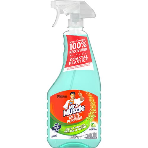 Mr Muscle Spray Cleaner Multipurpose Apple