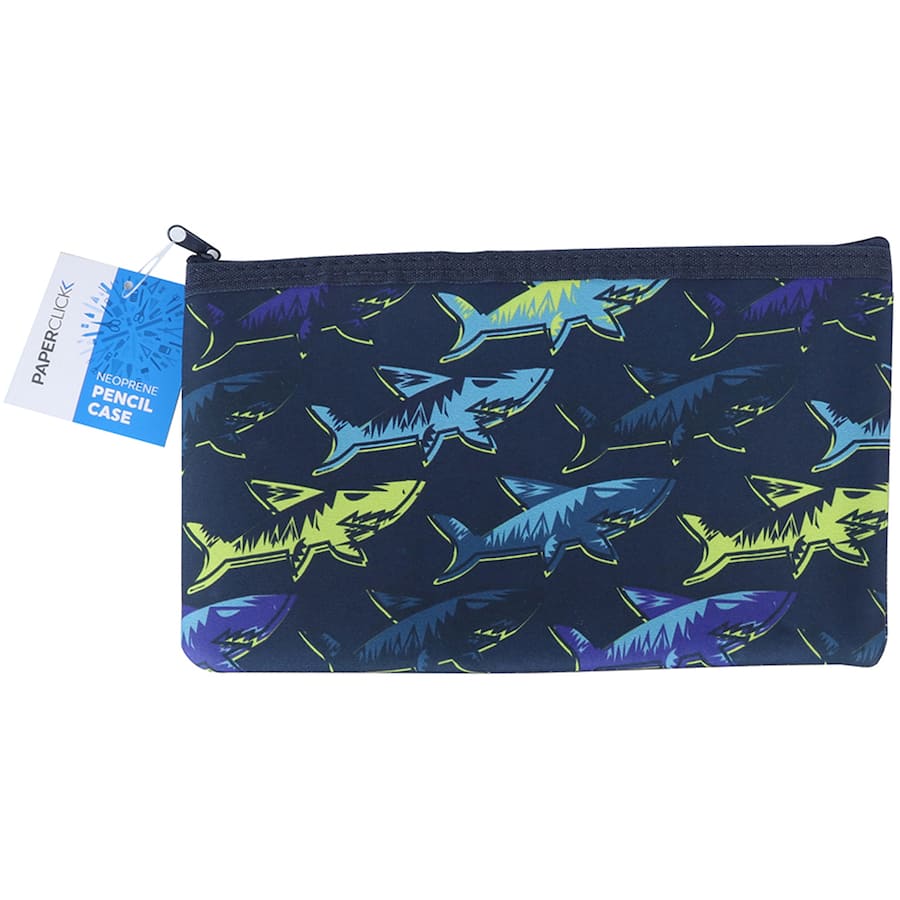 Paper Click Pencil Case Neoprene