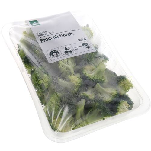 Woolworths Broccoli Florets 300g EA bunch