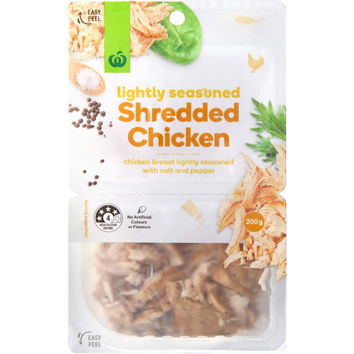 Countdown Lightly seasoned shredded chicken bunch