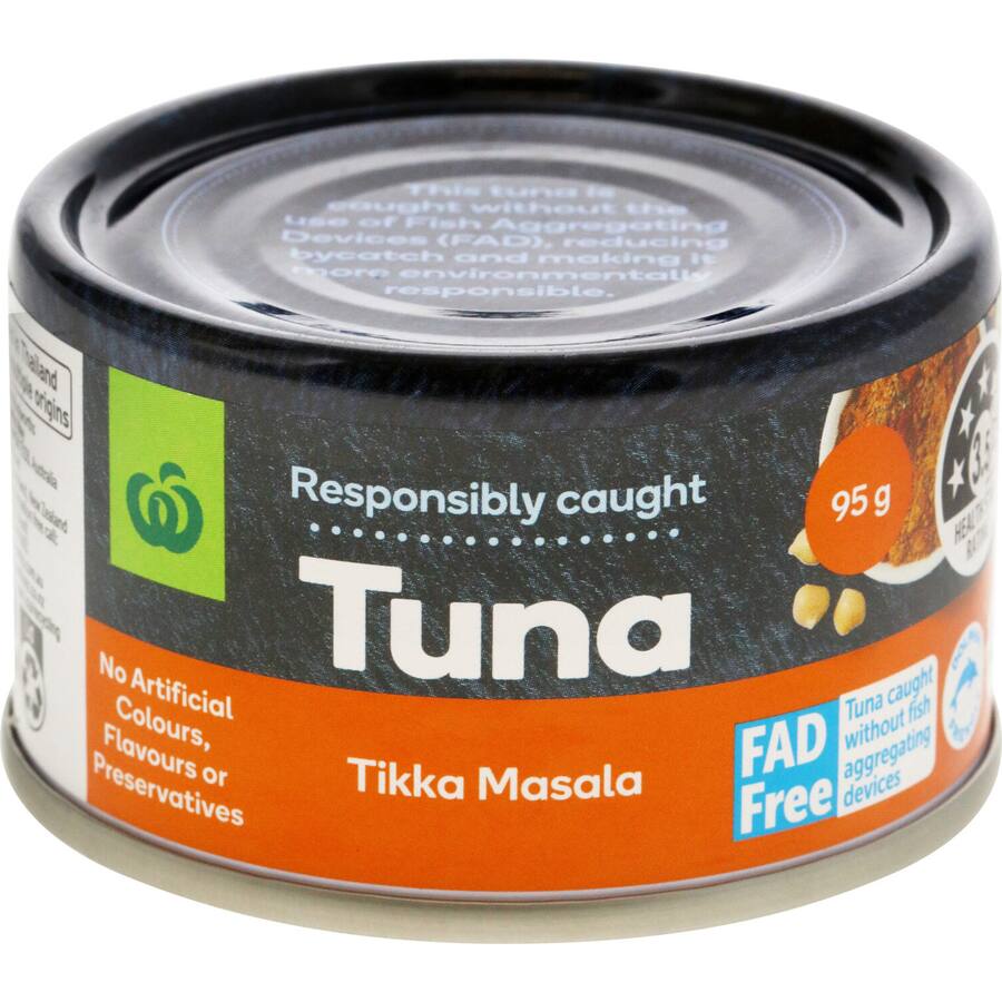 Woolworths Tuna Tikka Masala Curry