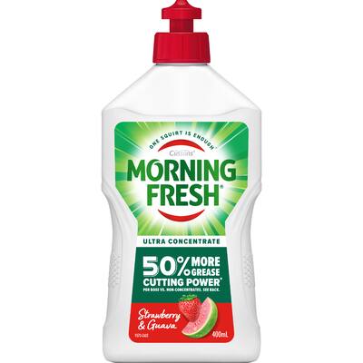 morning fresh dishwash liquid strawberry & guava