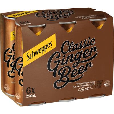 schweppes ginger beer 