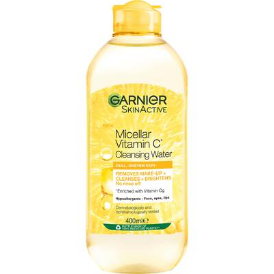 garnier skin active cleansing water micellar vitamin c
