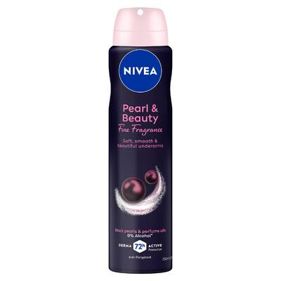 nivea deodorant black pearl & beauty antiperspirant
