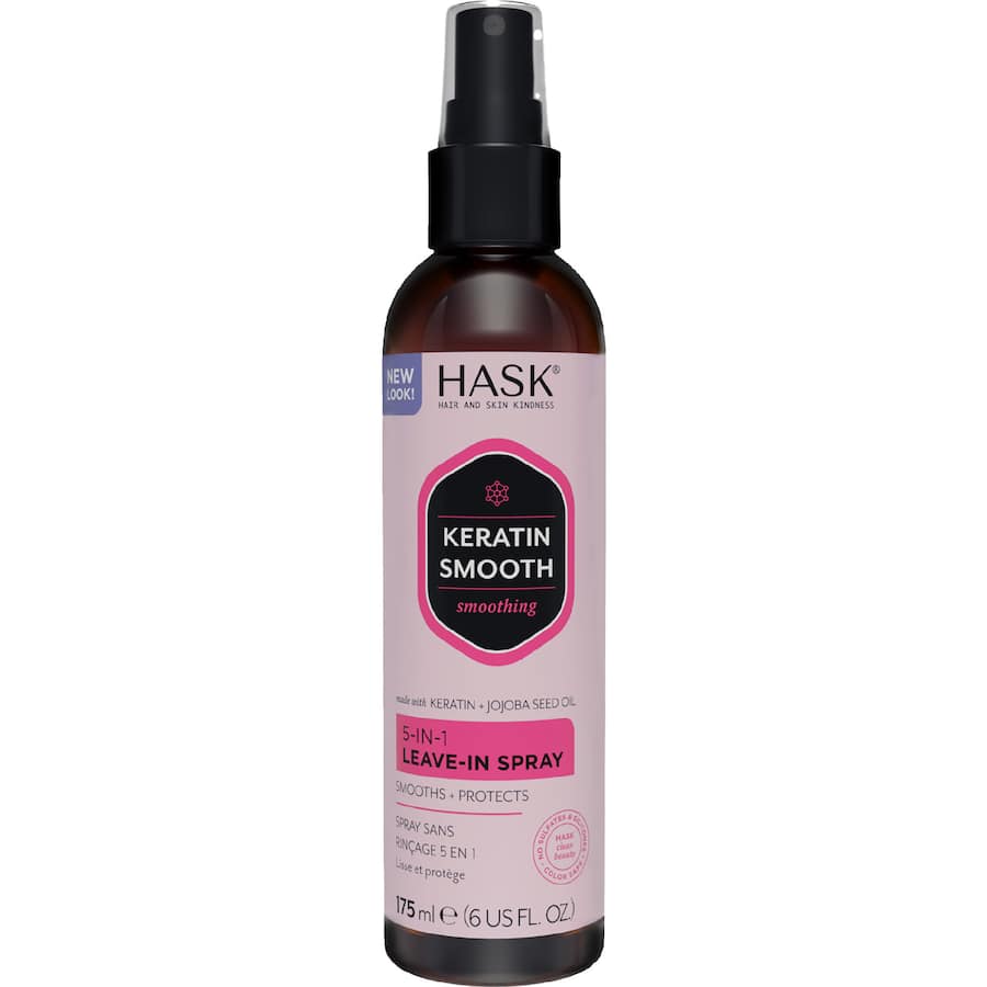 Hask 5-In-1 Leave-In Spray Keratin Smooth Treatment