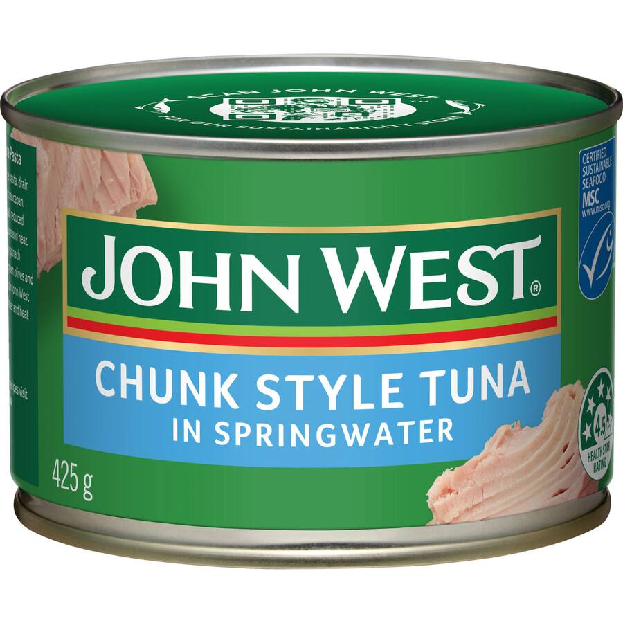 John West Tuna Light In Spring Water