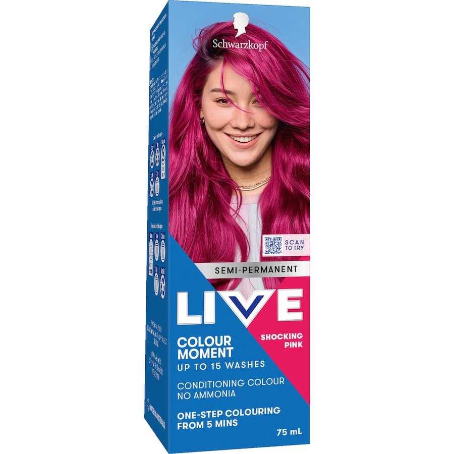 Live Colour Ultra Brights Hair Colour Shocking Pink
