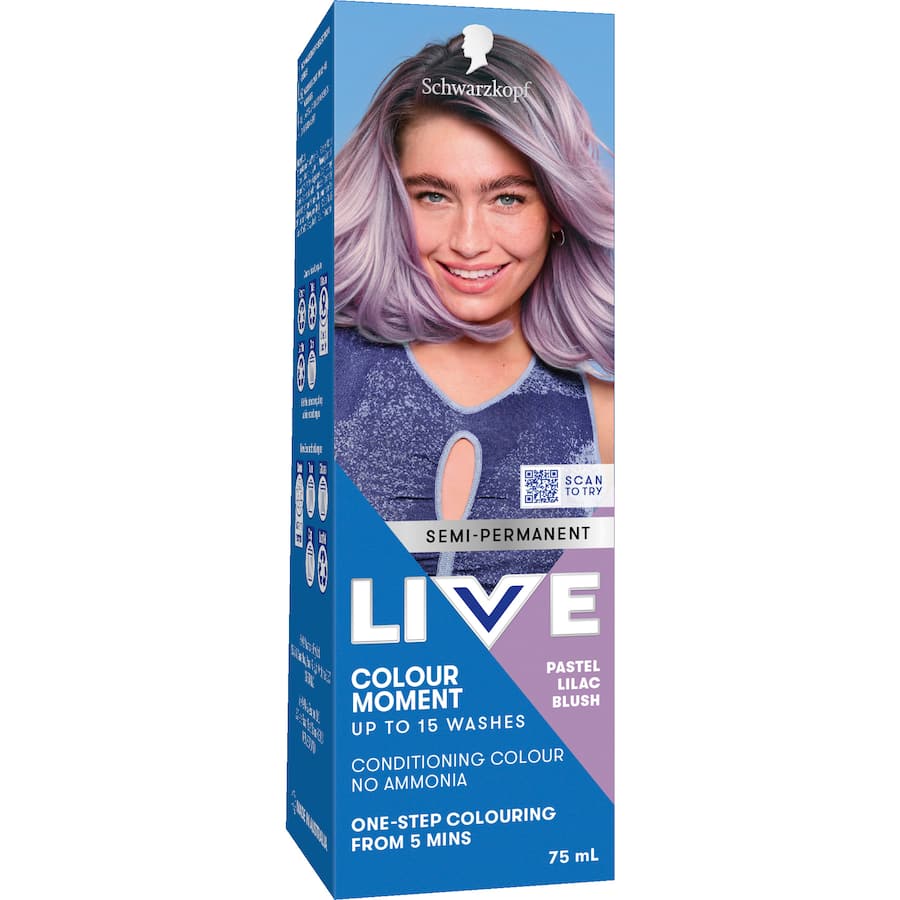 Live Colour Pastels Hair Colour Lilac Blush