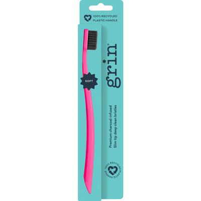 grin natural toothbrush soft
