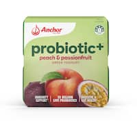 Anchor Probiotic+ Peach & Passionfruit Greek Yoghurt